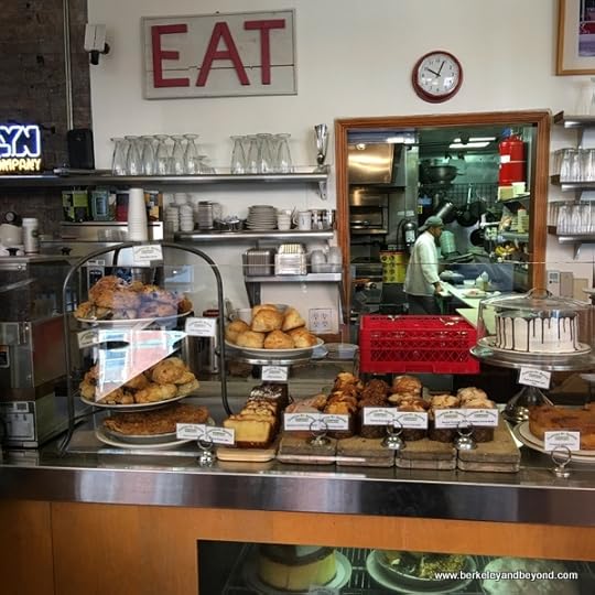 interior of bakery next door to Clinton St. Baking Co. in NYC