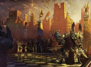 Full Unremembered Empire Artwork by Neil Roberts