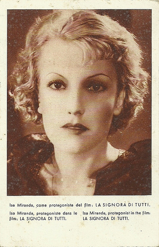 Isa Miranda in La signora di tutti (1934)