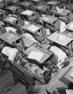 Duck-and-Cover Drill
