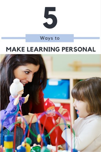 5 Ways to Make Learning Personal
