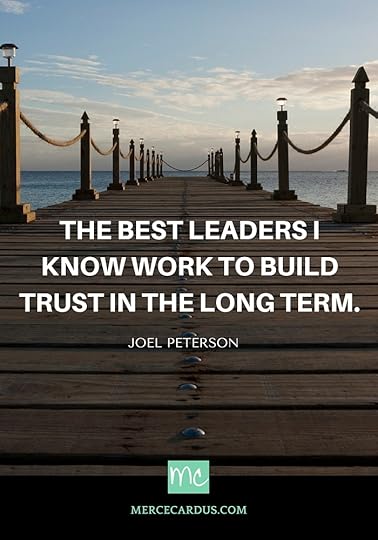 JOEL PETERSON ON TRUST