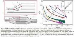 Illustration of (a) why it is really hard to separate two interleaved books and (b) the dimensionless parameter now known as the Hercules number. This is figure 2, and the associated caption, in a quick study in Phys. Today 69, 6, 74 (2016).