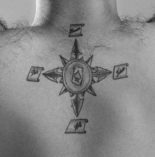 compass rose tattoo
