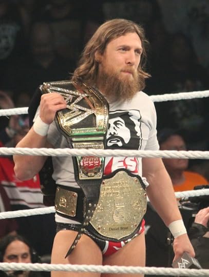 Famous Birthdays Today, May 22: Daniel Bryan, the WWE World Heavyweight Champion at the post-WrestleMania Raw on 7 April 2014 in New Orleans, Louisiana. Source: flickr. Author: Megan Elice Meadows