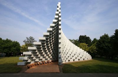 BIG Serpentine Pavilion. Photography by Daniel Leal-Olivas/AFP/Getty Images