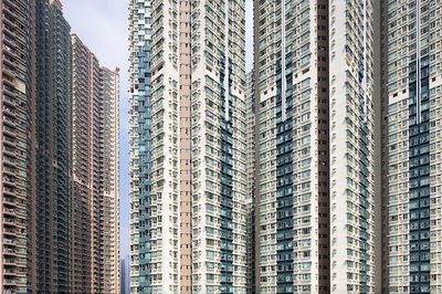 High-rise flats in Kowloon district, Hong Kong. Photograph: Agencja Fotograficzna Caro/Alamy
