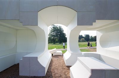 Kunl�� Adeyemi's Summer House. Photograph by Iwan Baan