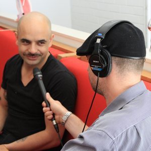 Steven Lewis interviewing Adriano Zumbo