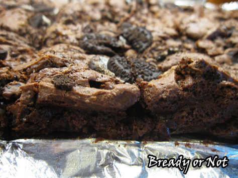 Bready or Not: Oreo and Caramel Cake Batter Brownies