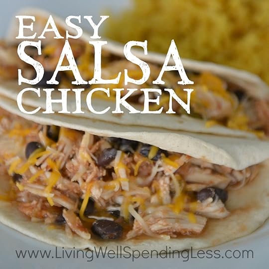 Easy Salsa Chicken Square