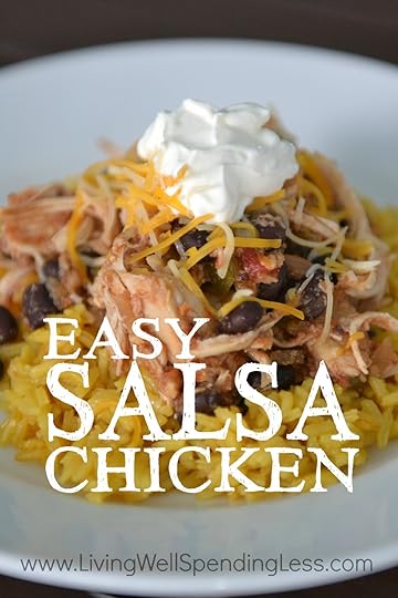 Easy Salsa Chicken Vertical