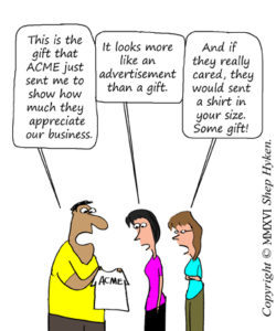 How Not To Give A Gift