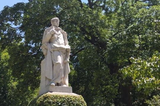 Estatua de Simón de Rojas Clemente en el Real Jardín Botánico de Madrid. / Marta G. Gonzalo
