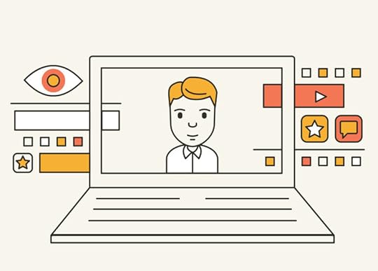 System for managing interactions with customers. Customer relationship management - vector illustration