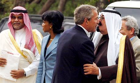 Bush & Saud
