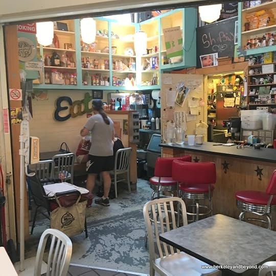 interior at Shopsin's in NYC