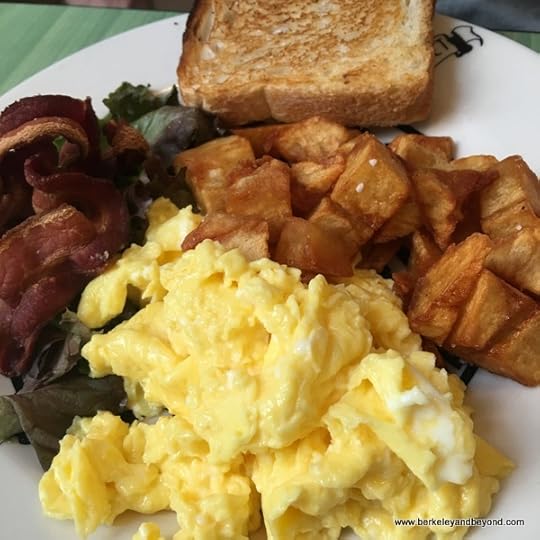scrambled eggs at Shopsin's in NYC