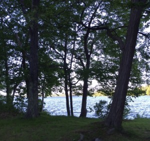 The fade proof lake, the woods unshatterable...forever and ever, summer without end