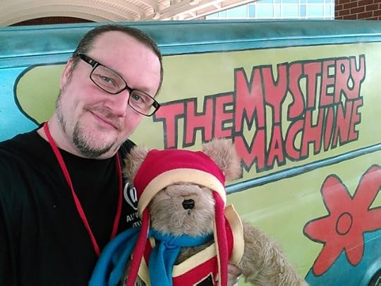 Tristan the Teddy Bear and Alt World Studios Chief Everything Officer Nick Davis