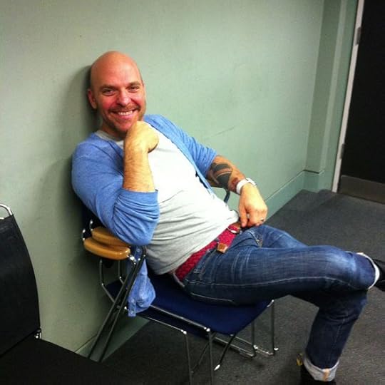 Dave King the drummer photographed by Wiki user Steve Bowbrick