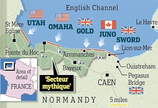 DDay map