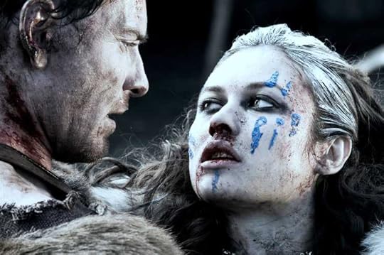 Michael Fassbender and Olga Kurylenko in Centurion (2010)