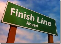 finish line