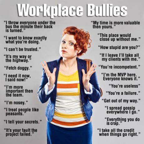 Bullies at work