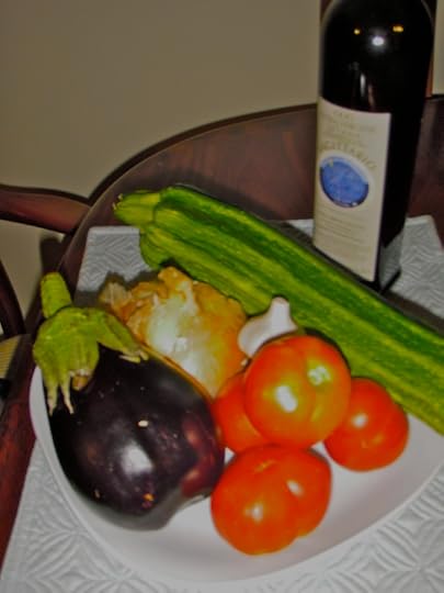 Ratatouille ingredients