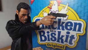 Plastic Clive Owen is a better Dwight than Josh Brolin could ever hope to be. 