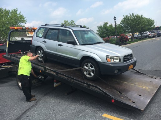 Getting towed in Pennsylvania