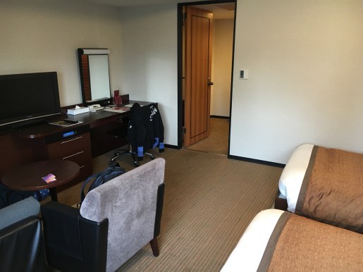 View upon turning around