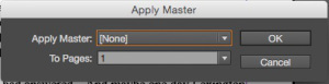 indd apply master box