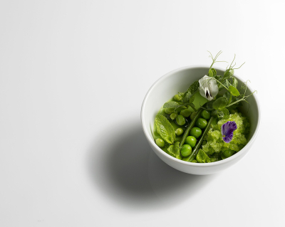 Peas and mint