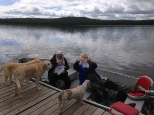 Coneys in the boat. Munger and Mondale.