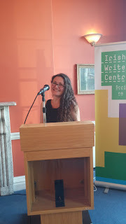 E.J. Stevens book signing Irish Writers Centre Dublin Ireland 2016