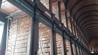 Old Library at Trinity College Dublin Ireland