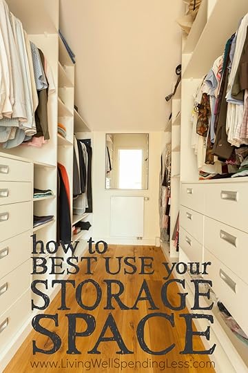 How to best use storage space Vertical