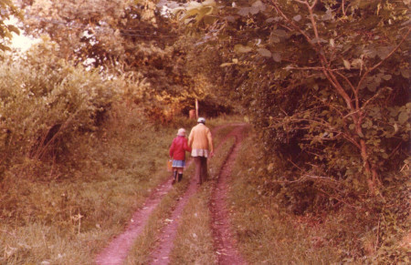 childhood time in the countryside