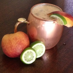Peach mule pic
