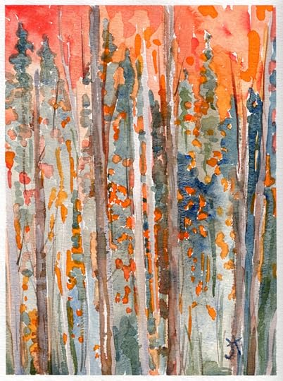 November 3, 2015 'morning fire' Jane Tims 