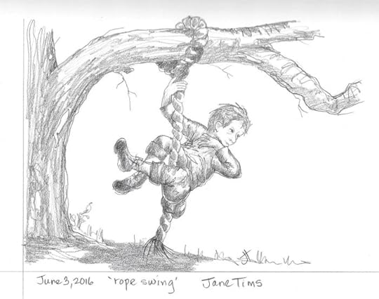 June 3 2016 'rope swing' Jane Tims