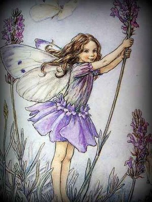 Lavender Fairy by Cicely Mary Barker