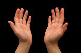 They look like such big, strong hands...don't they?