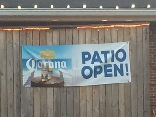 Cold beers on the patio: the stuff of summer.