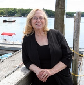Lea on Wiscasset town pier