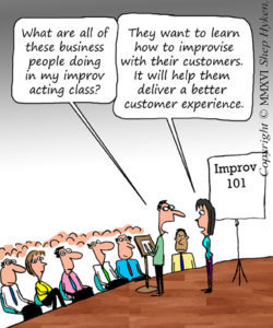 Improv for the Customer