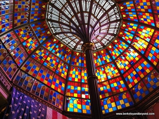 stained-glass dome at Old State Capitol in Baton Rouge, Louisiana