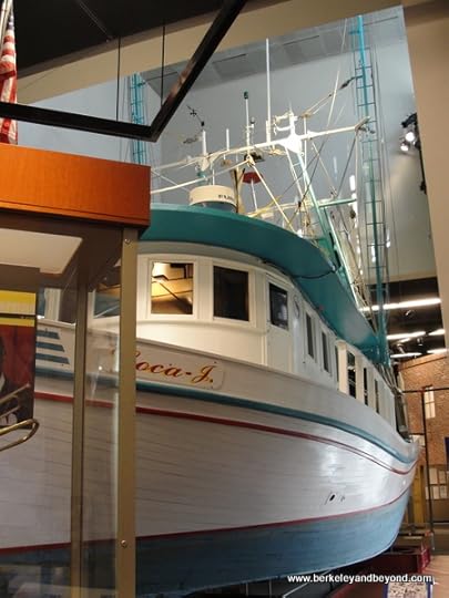 shrimp boat at Capitol Park Museum in Baton Rouge, Louisiana